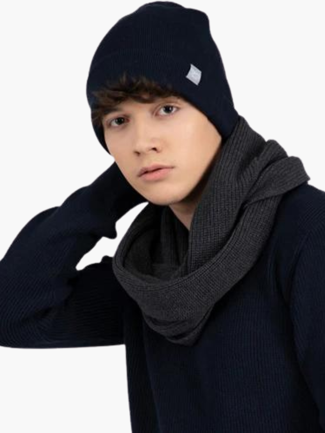 Tracy Recycled Baumwolle-Polyester Beanie