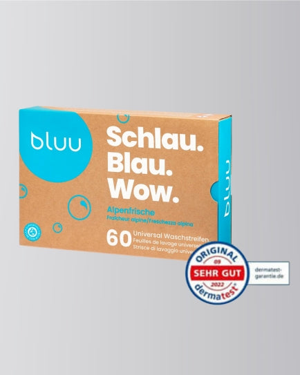 bluu 60 Universal Waschstreifen Alpenfrische