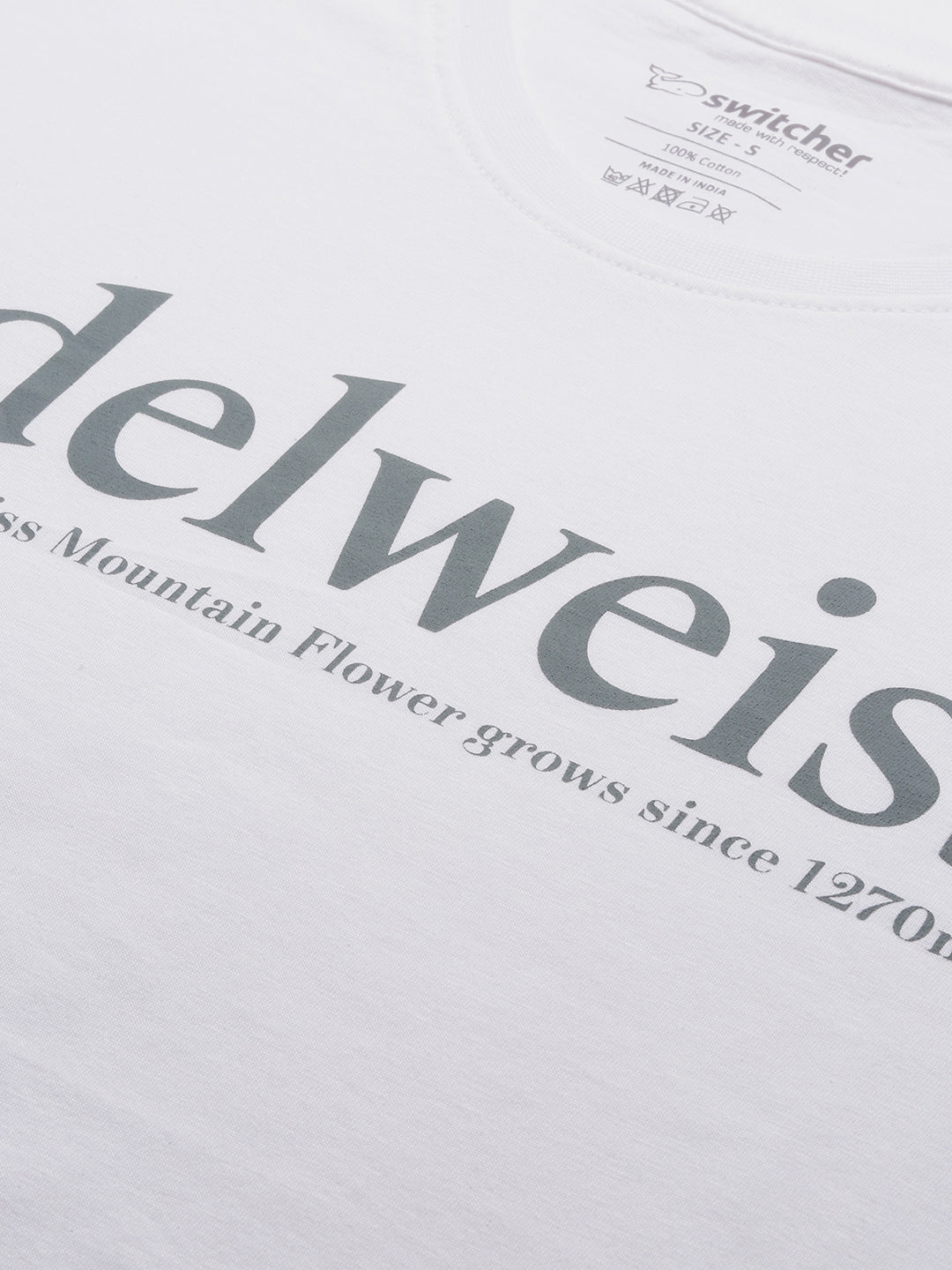 Switcher shirt Edelweiss color/1 blanc