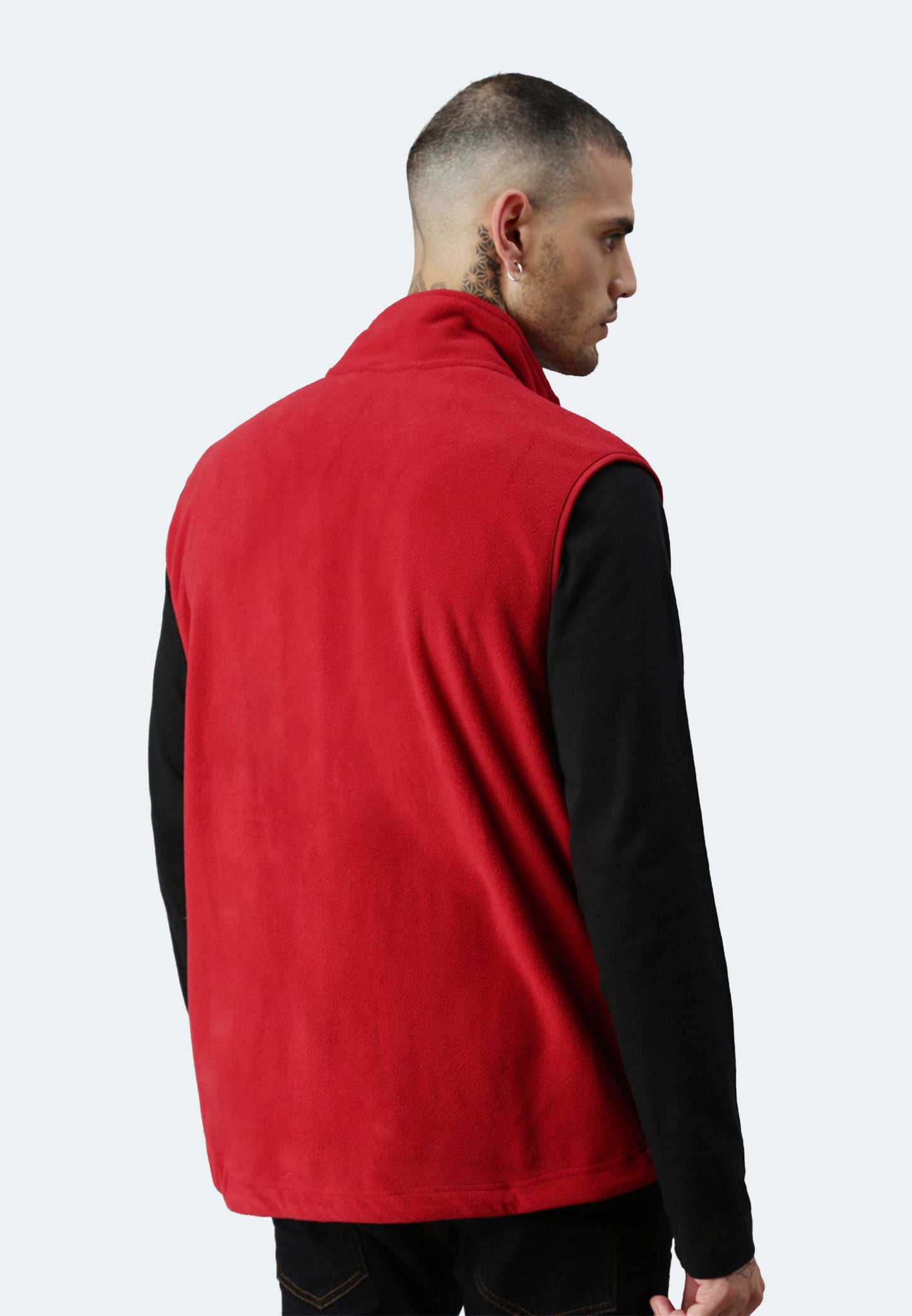 Switcher fleece cortina color/10 rouge