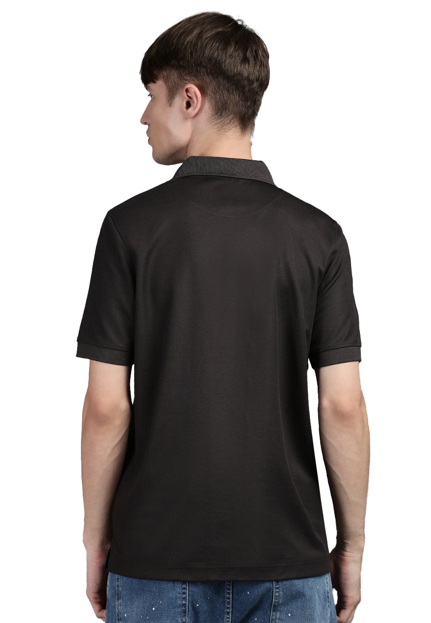 Switcher men's polo sammy color/410 arsenic