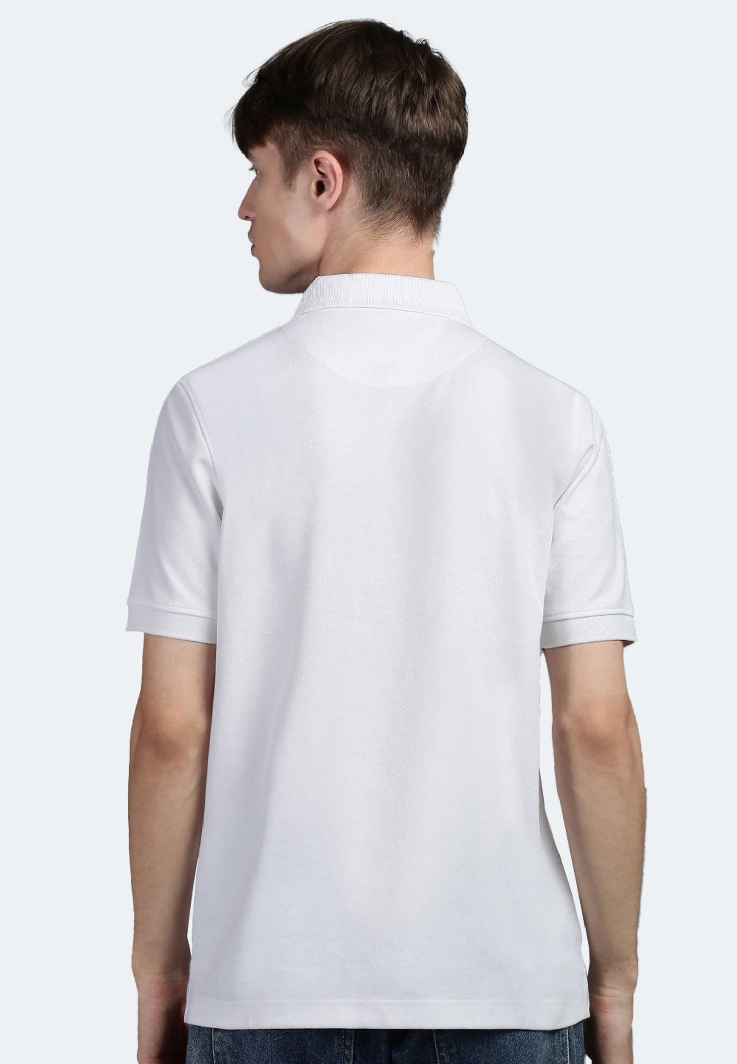 Switcher men's polo sammy color/1 blanc