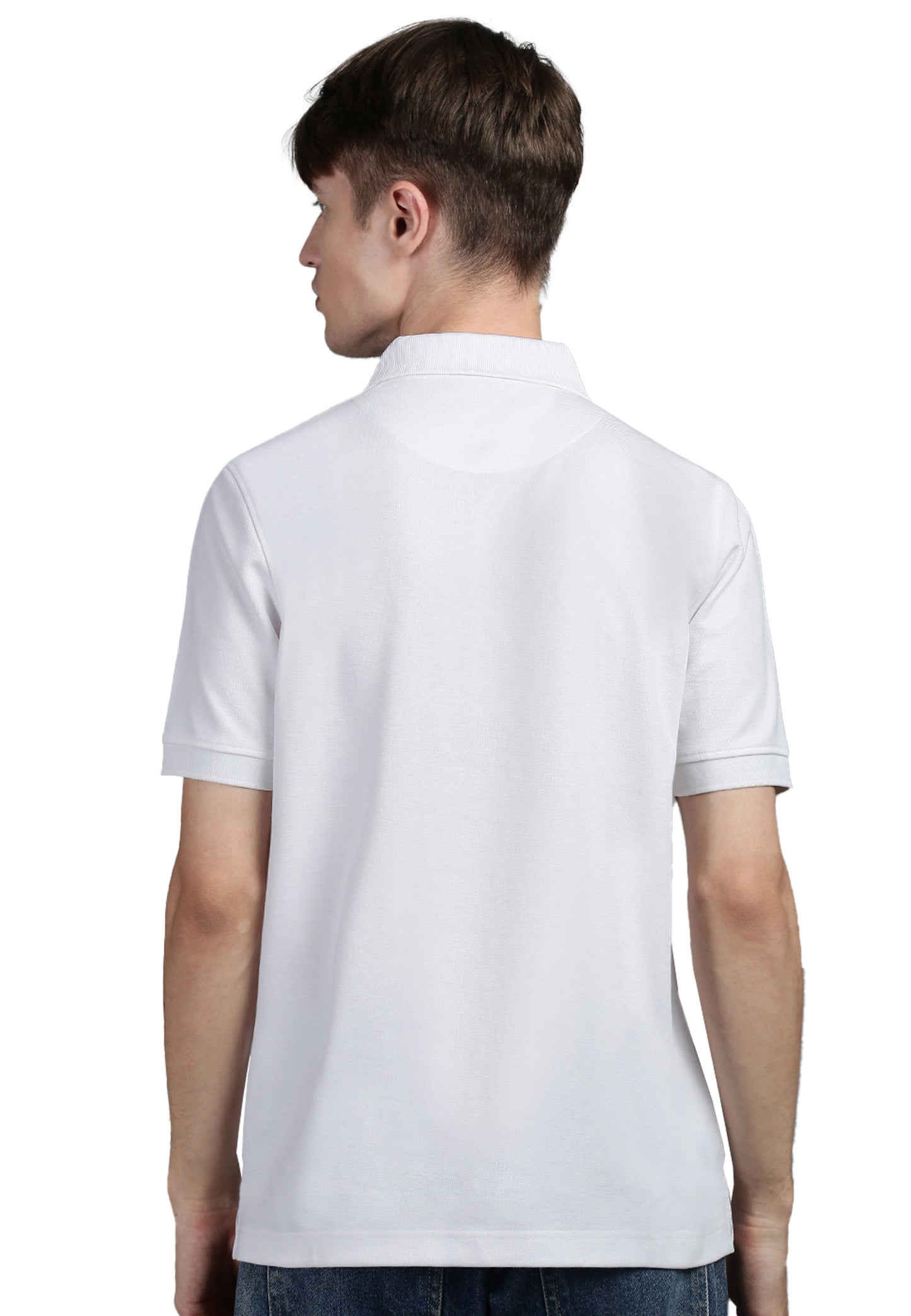 Switcher men's polo sammy color/1 blanc
