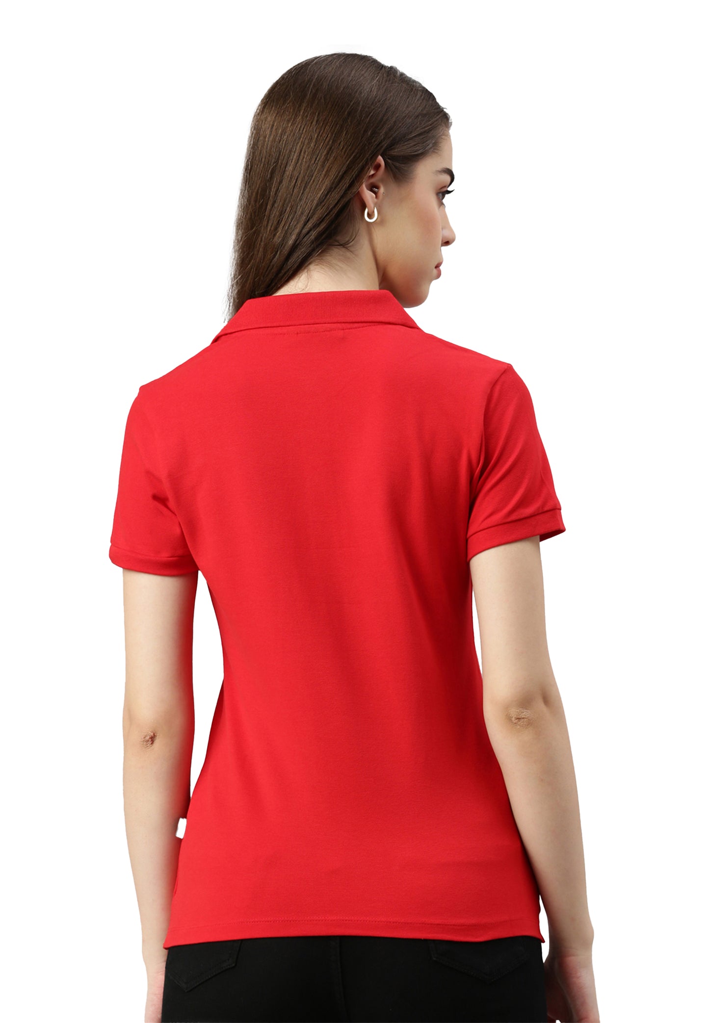 Switcher Lady polo stacy color/10 rouge