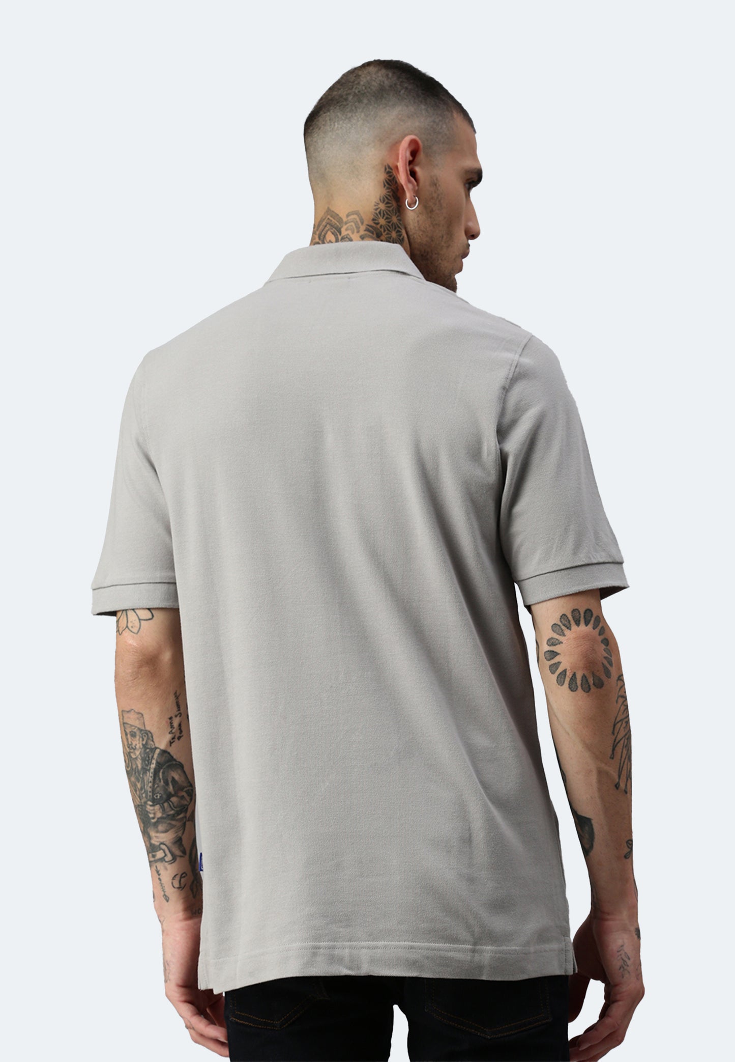 Switcher pocket polo whale color/402 gris foncé