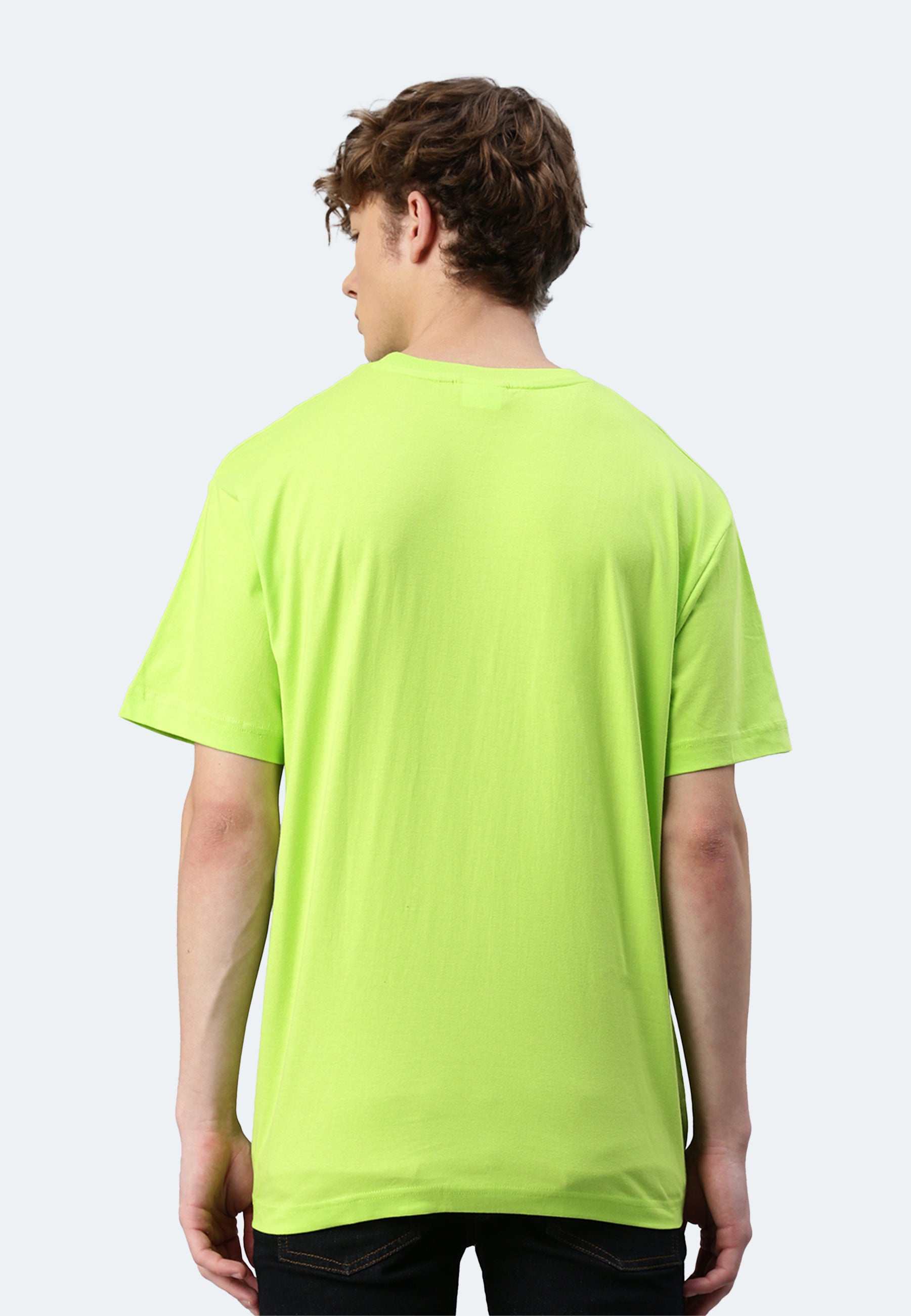 Switcher men's shirt Bob color/limette