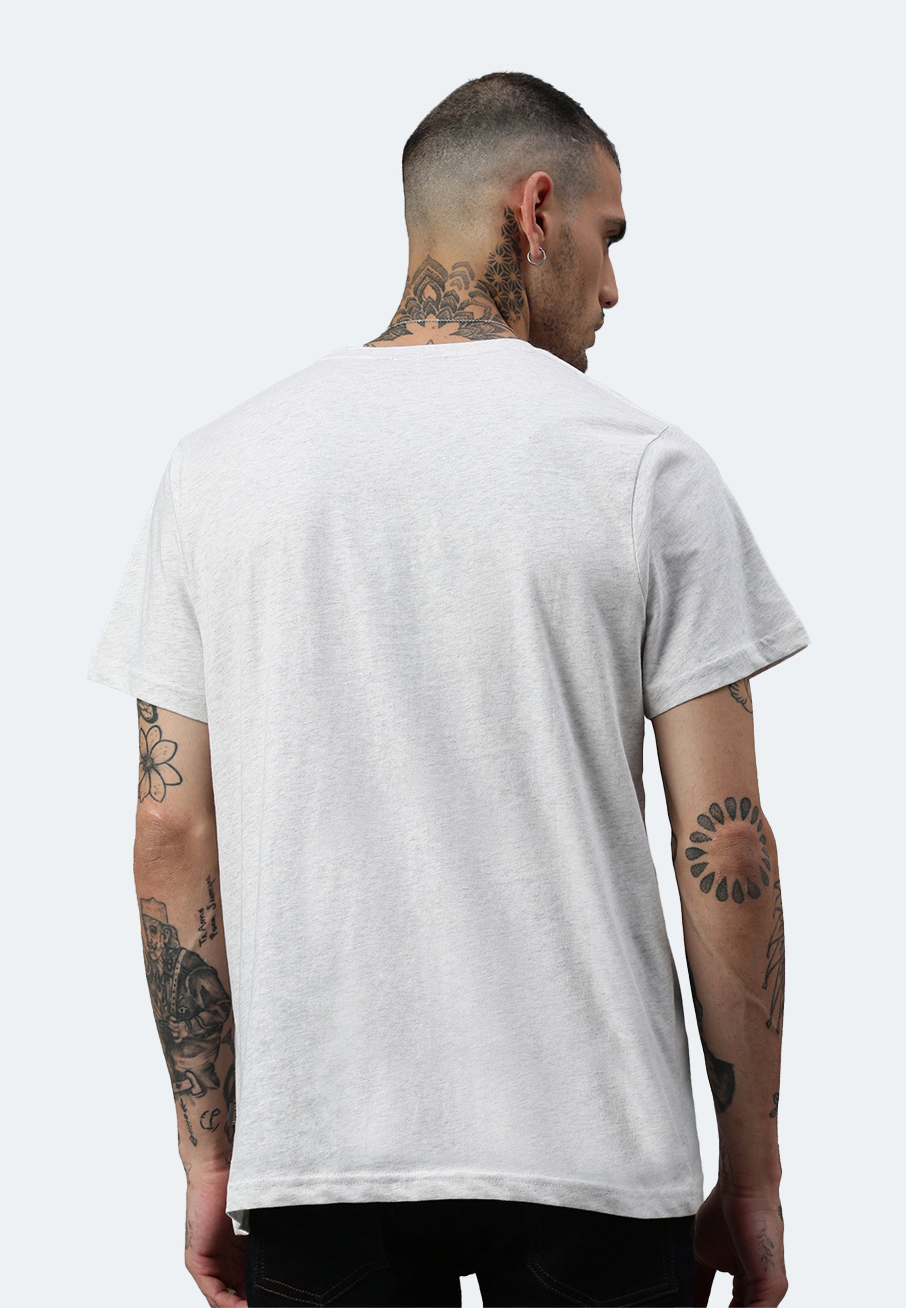 Switcher unisex shirt bob II color/blanc chine