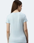 Switcher shirt Lady whale color/204 blue angel