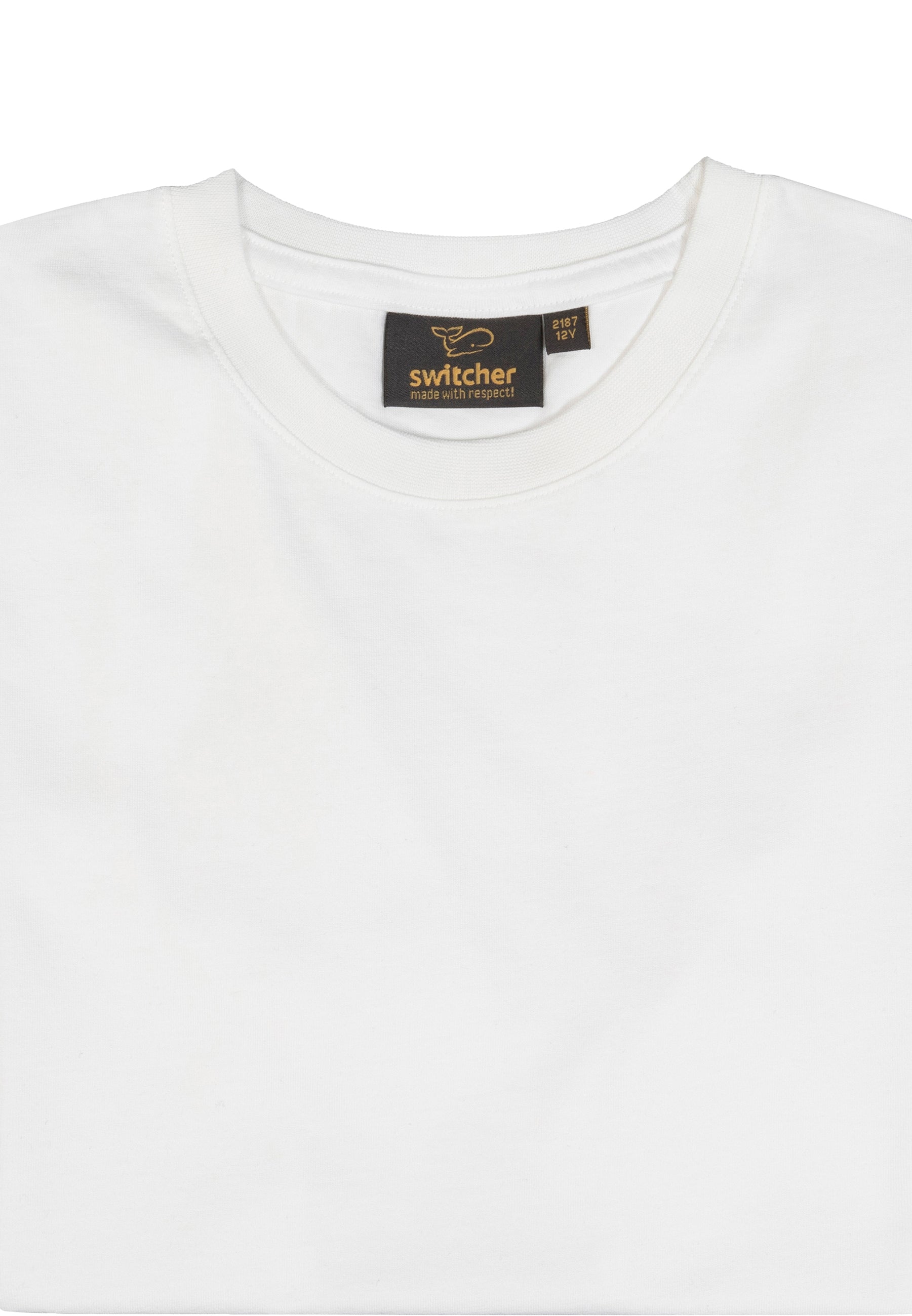 Switcher shirt kid's baolino color/1 blanc