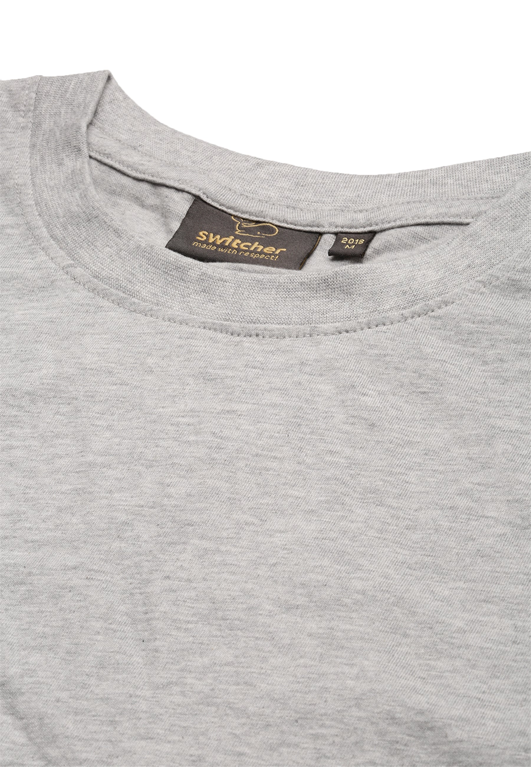 Switcher unisex shirt bob II color/gris chine