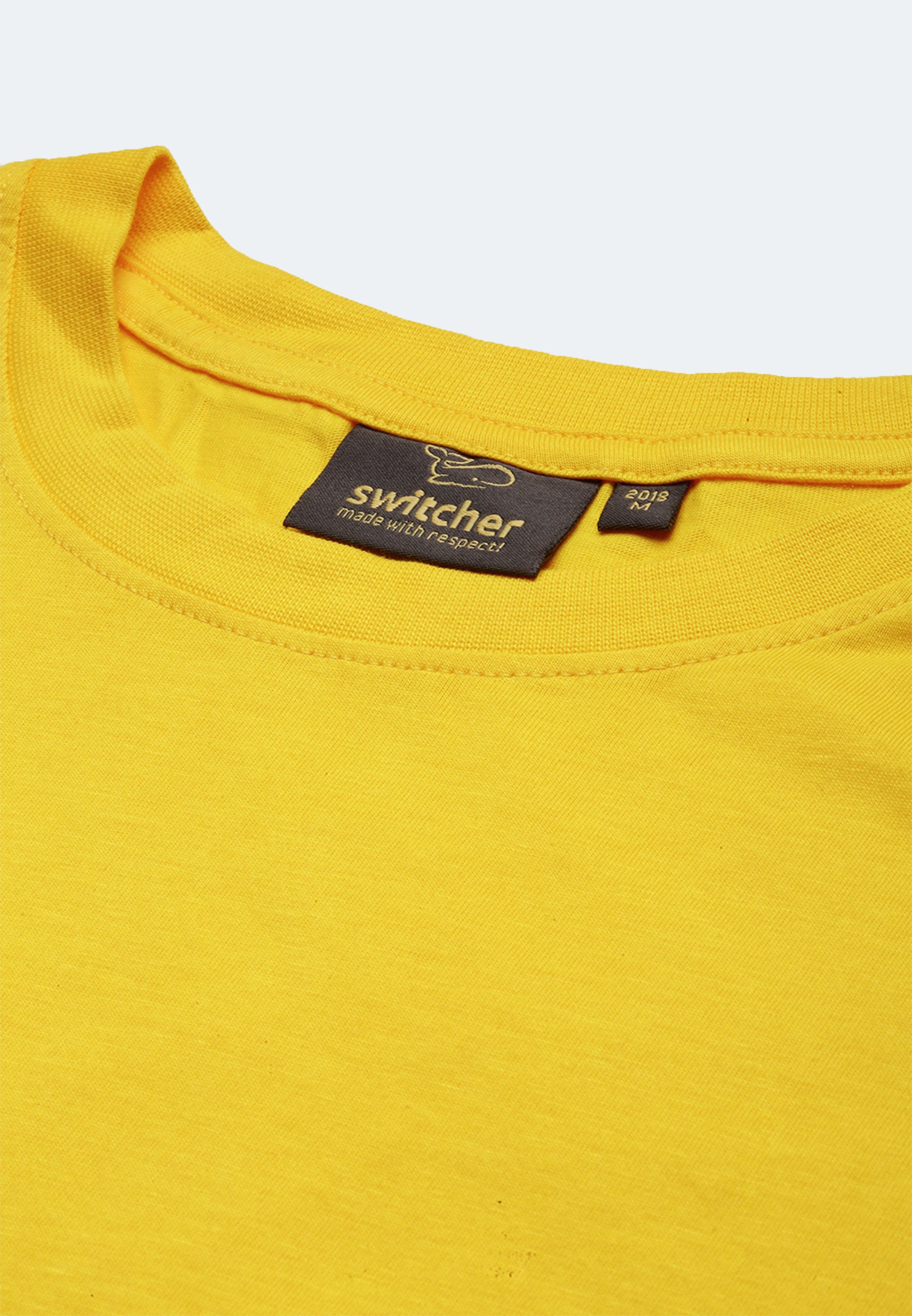 Switcher unisex shirt bob II color/jaune