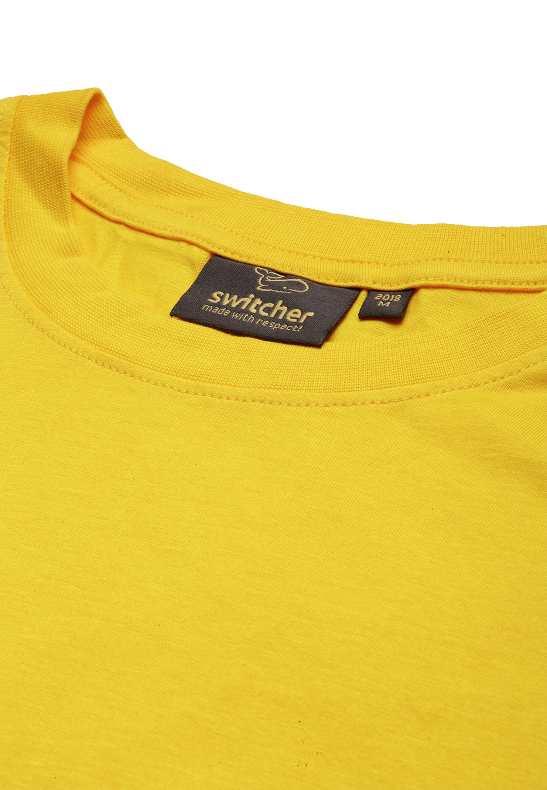 Switcher unisex shirt bob II color/jaune