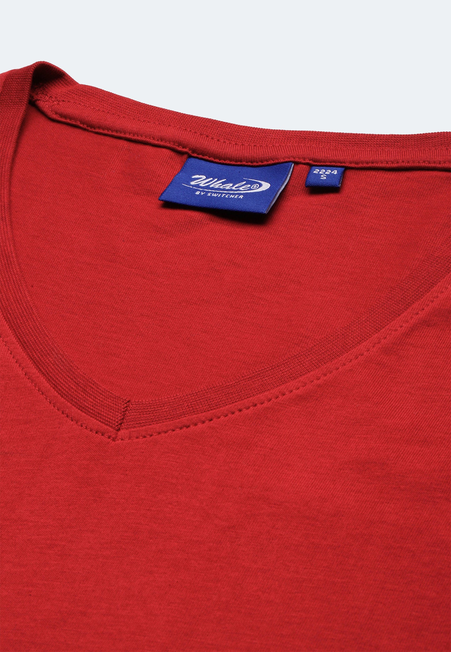 Switcher shirt Lady whale color/10 rouge