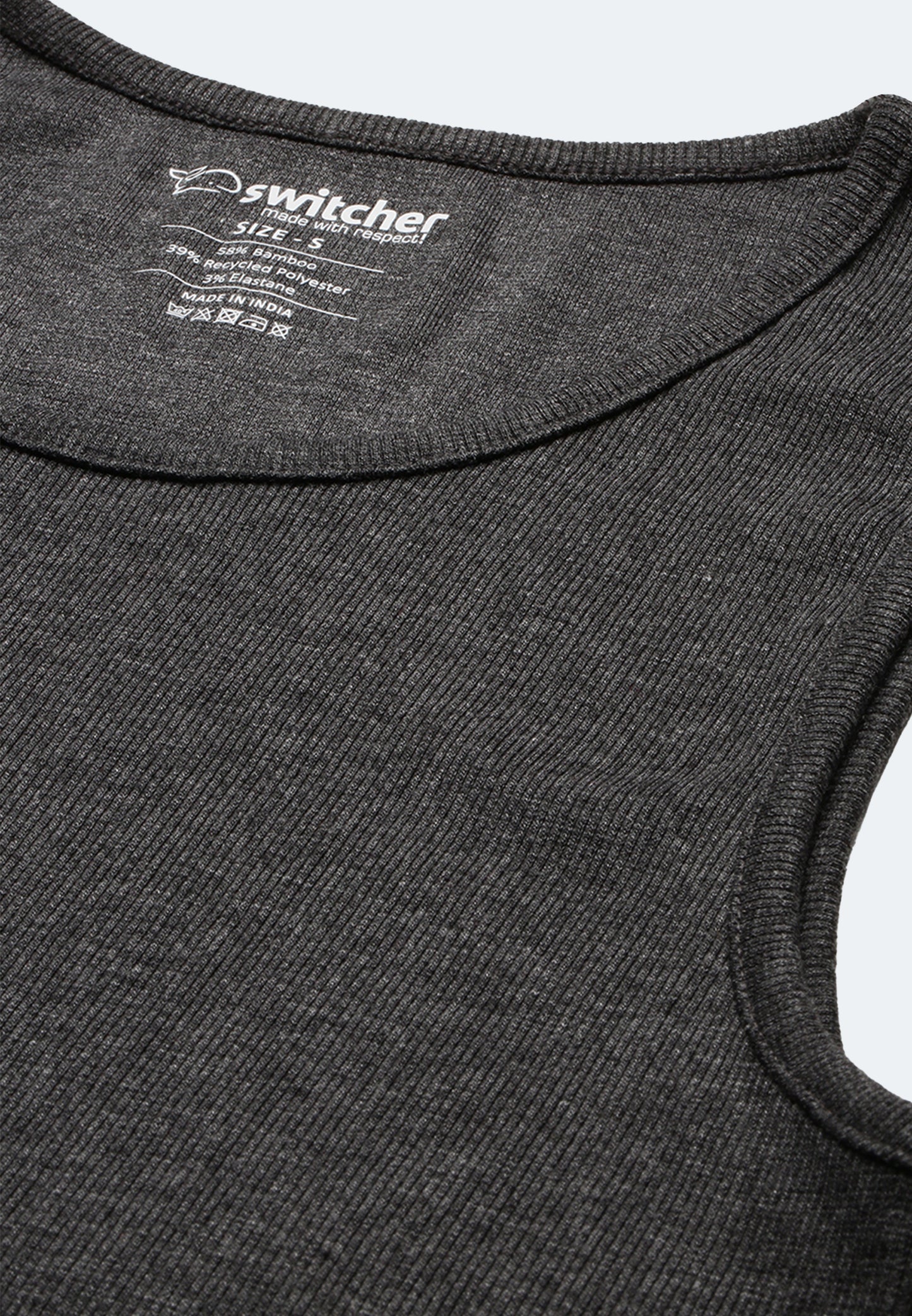 Switcher tank top silvester color/41 noir chine