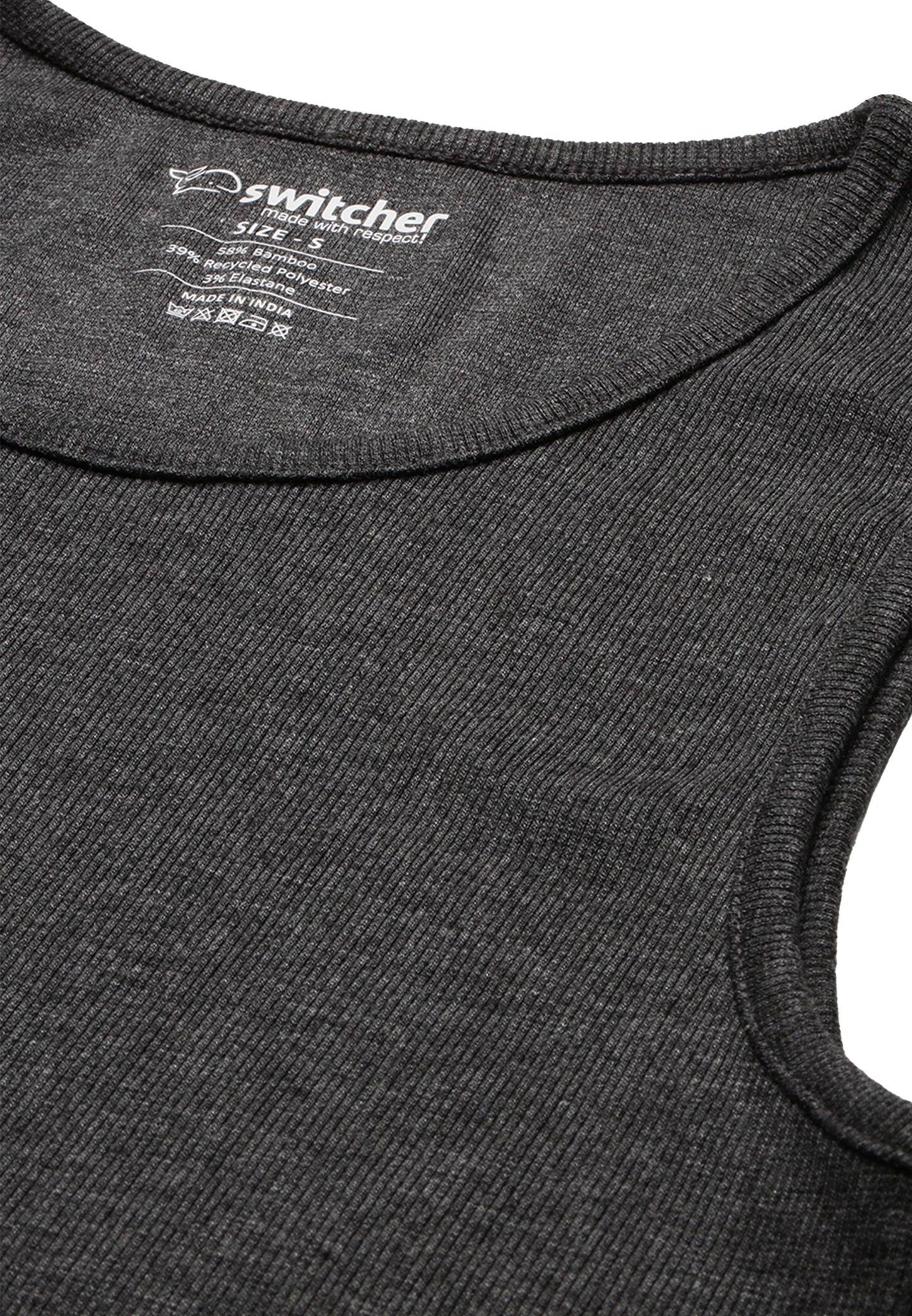 Switcher tank top silvester color/41 noir chine