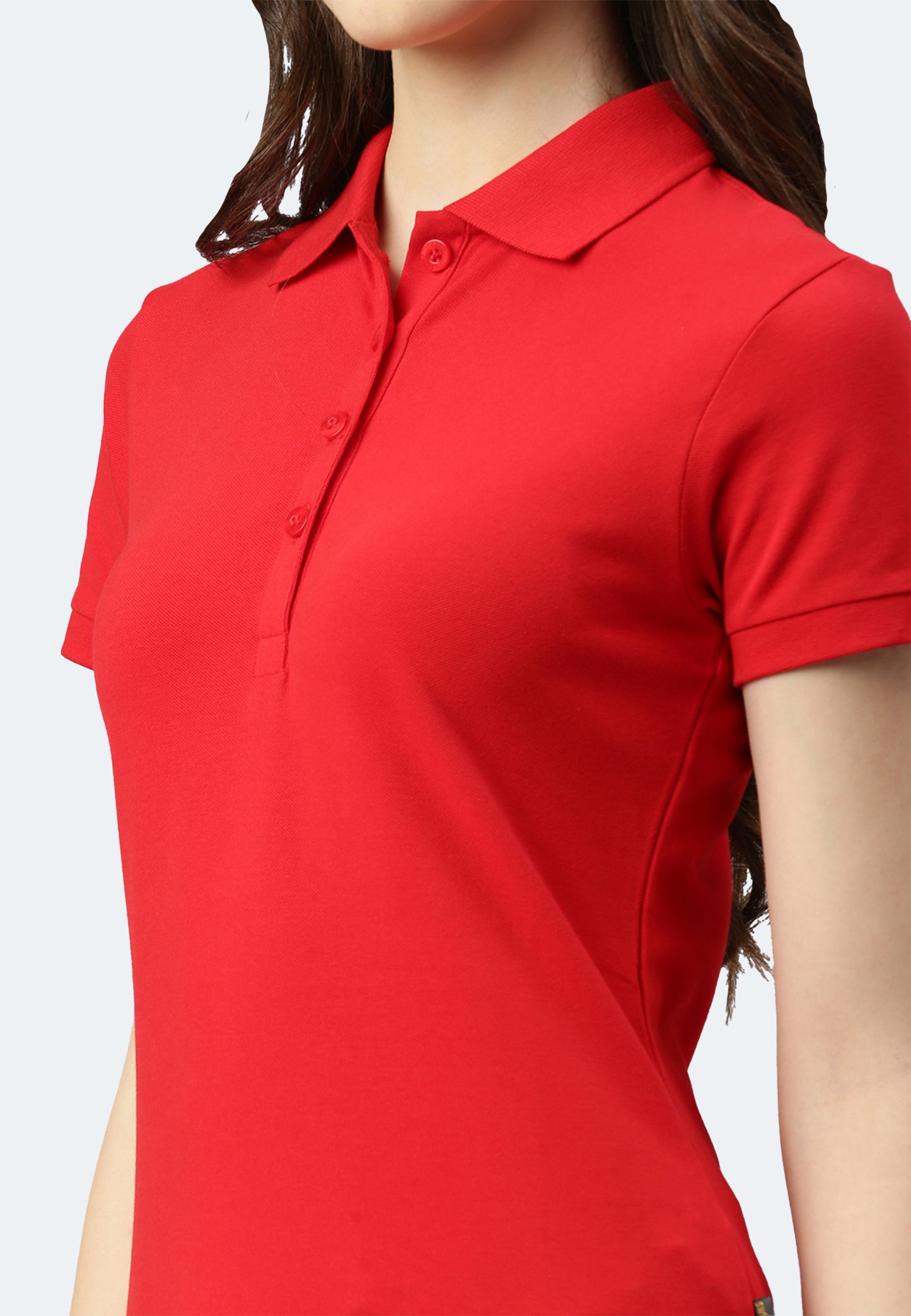 Switcher Lady polo stacy color/10 rouge