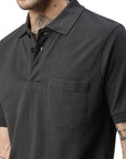 Switcher pocket polo whale color/410 arsenic