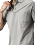 Switcher pocket polo whale color/402 gris foncé