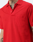 Switcher pocket polo whale color/10 rouge
