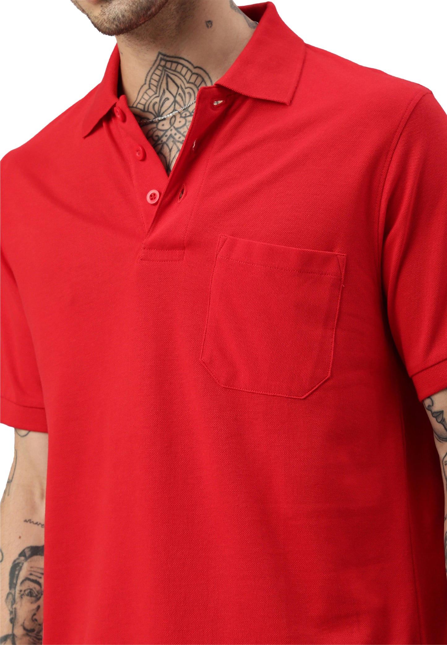 Switcher pocket polo whale color/10 rouge