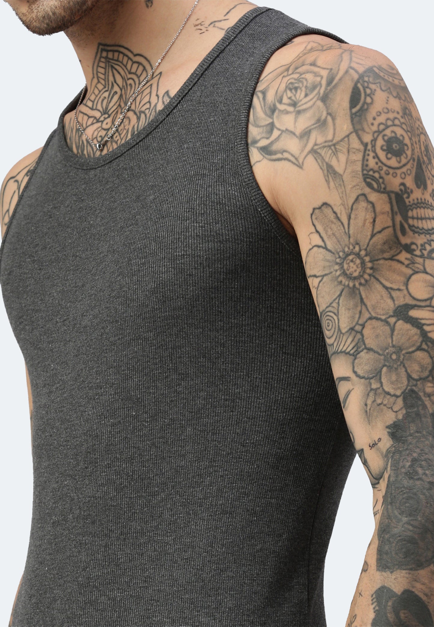Switcher tank top silvester color/41 noir chine