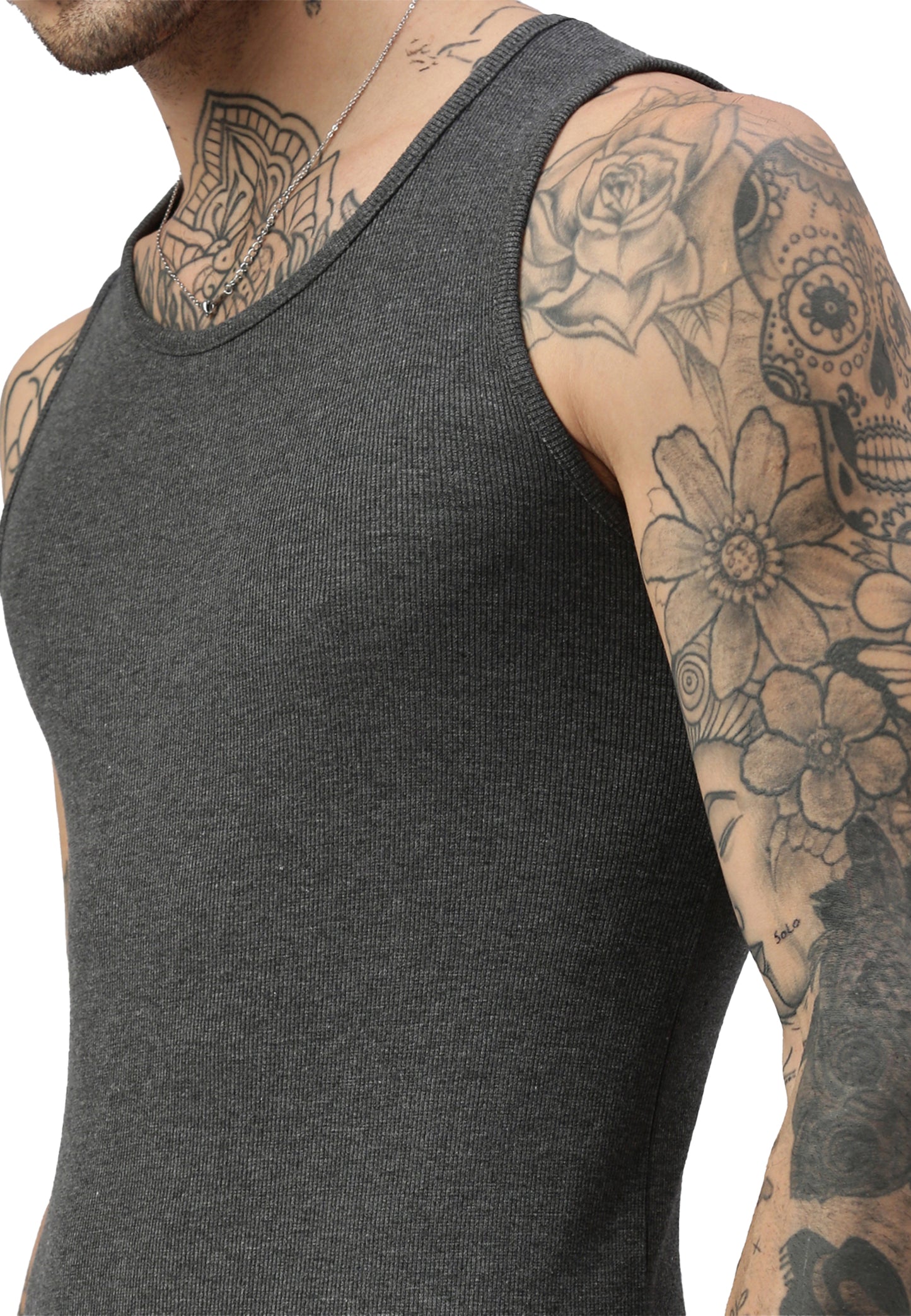 Switcher tank top silvester color/41 noir chine
