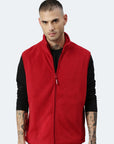 Switcher fleece cortina color/10 rouge