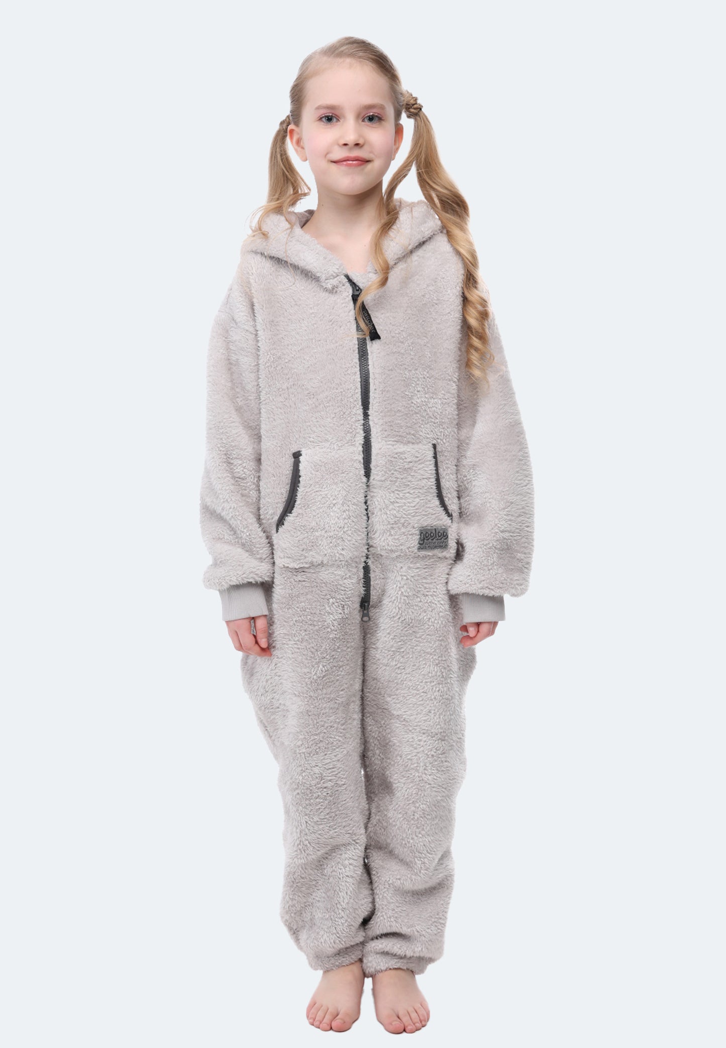 Switcher jumpsuit geelee bear kids jumpsuit color/42 gris chine