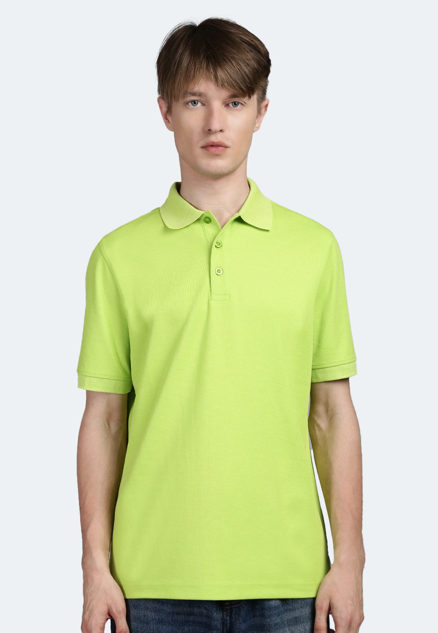 Switcher men's polo sammy color/364 limette