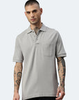 Switcher pocket polo whale color/402 gris foncé