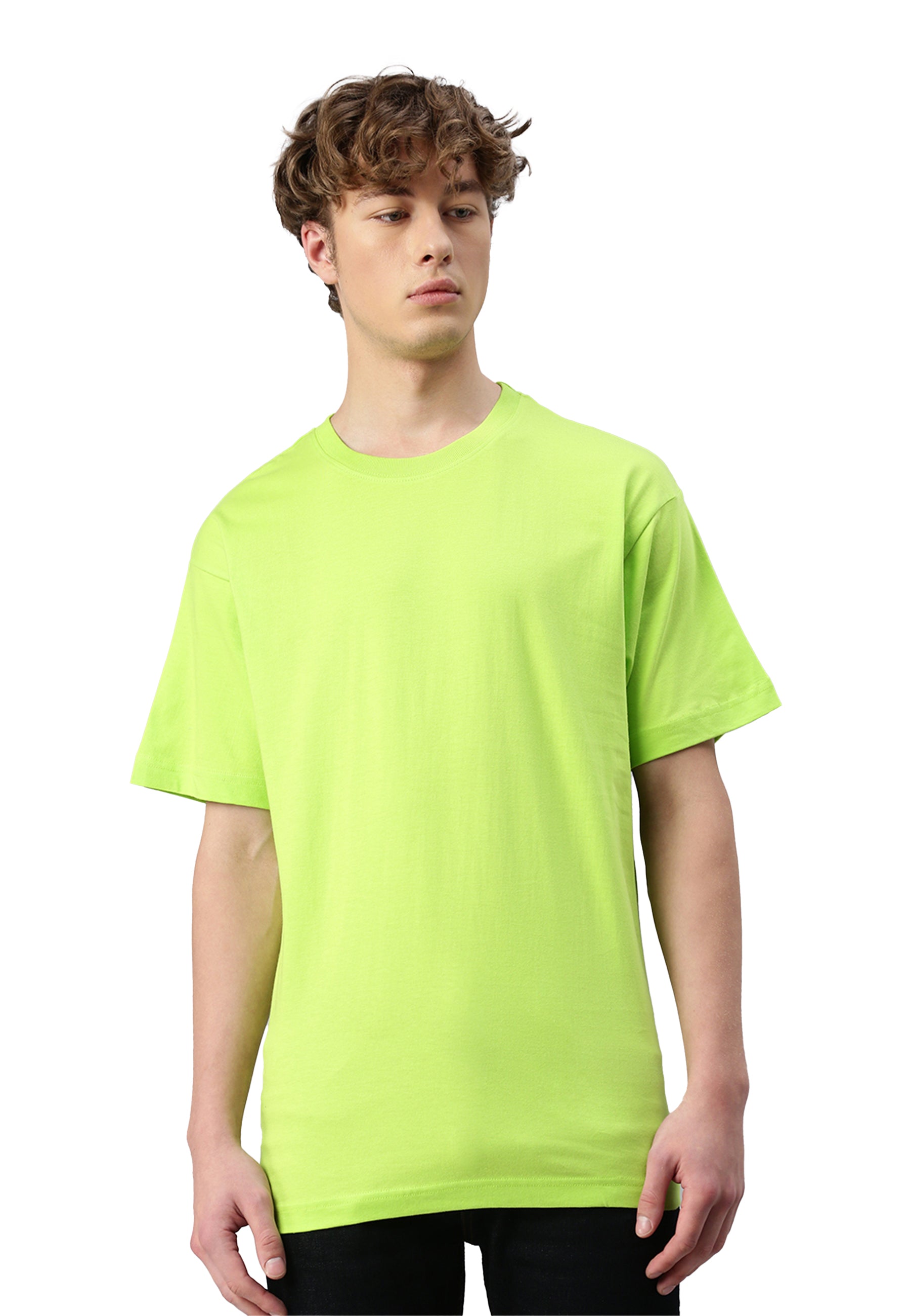 Switcher men's shirt Bob color/limette