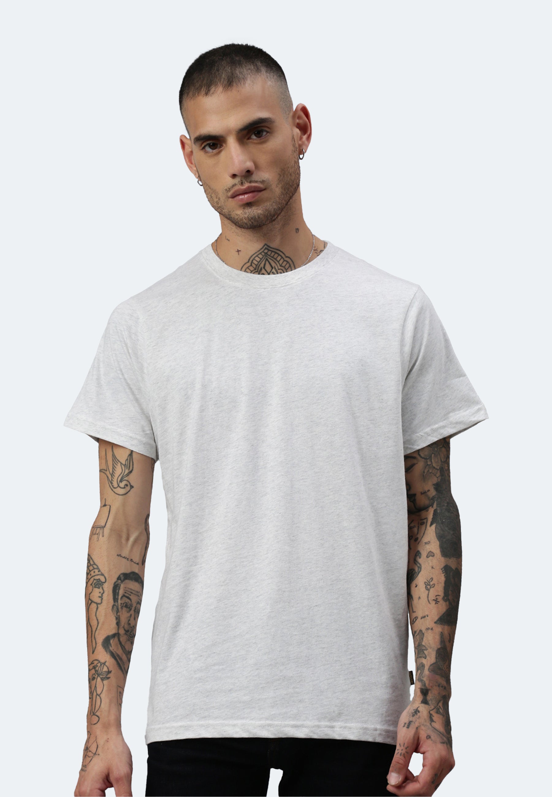 Switcher unisex shirt bob II color/blanc chine