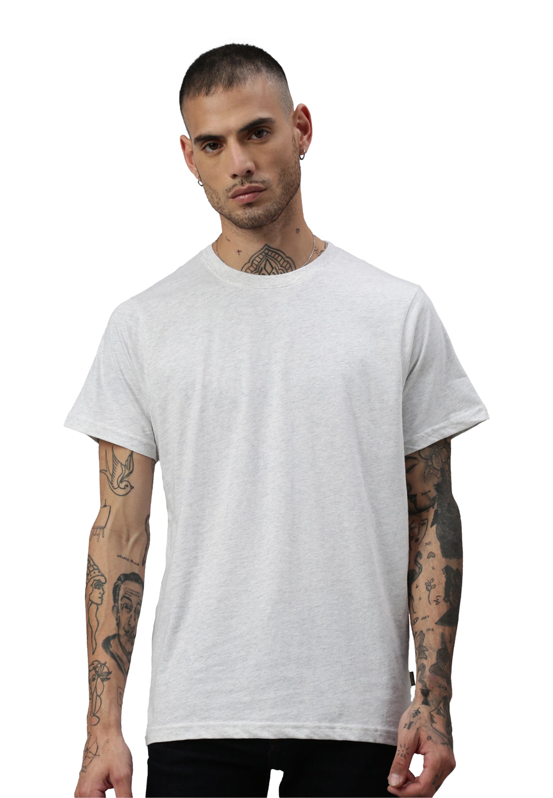Switcher unisex shirt bob II color/blanc chine