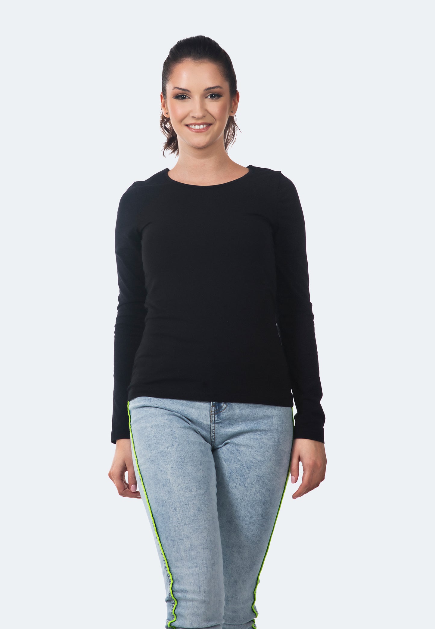 Switcher longsleeve liliane color/40 noir