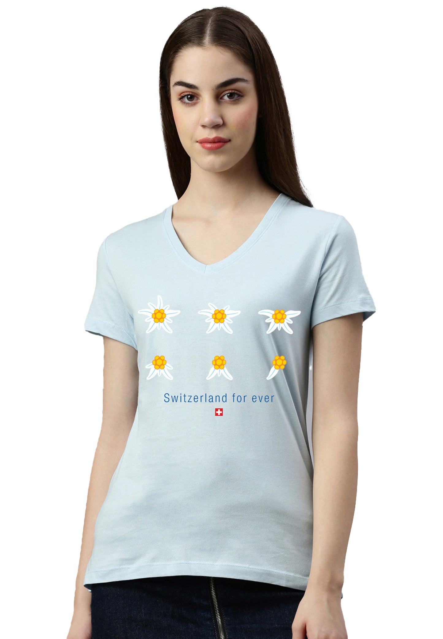 Switcher shirt lady For Ever color/204 blue angel