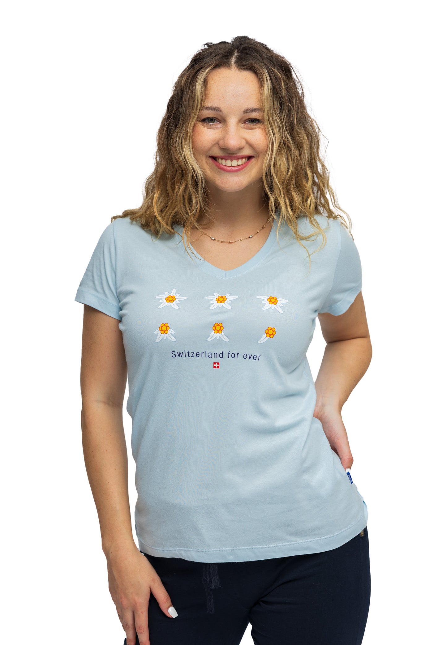 Switcher shirt lady For Ever color/204 blue angel