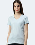 Switcher shirt Lady whale color/204 blue angel