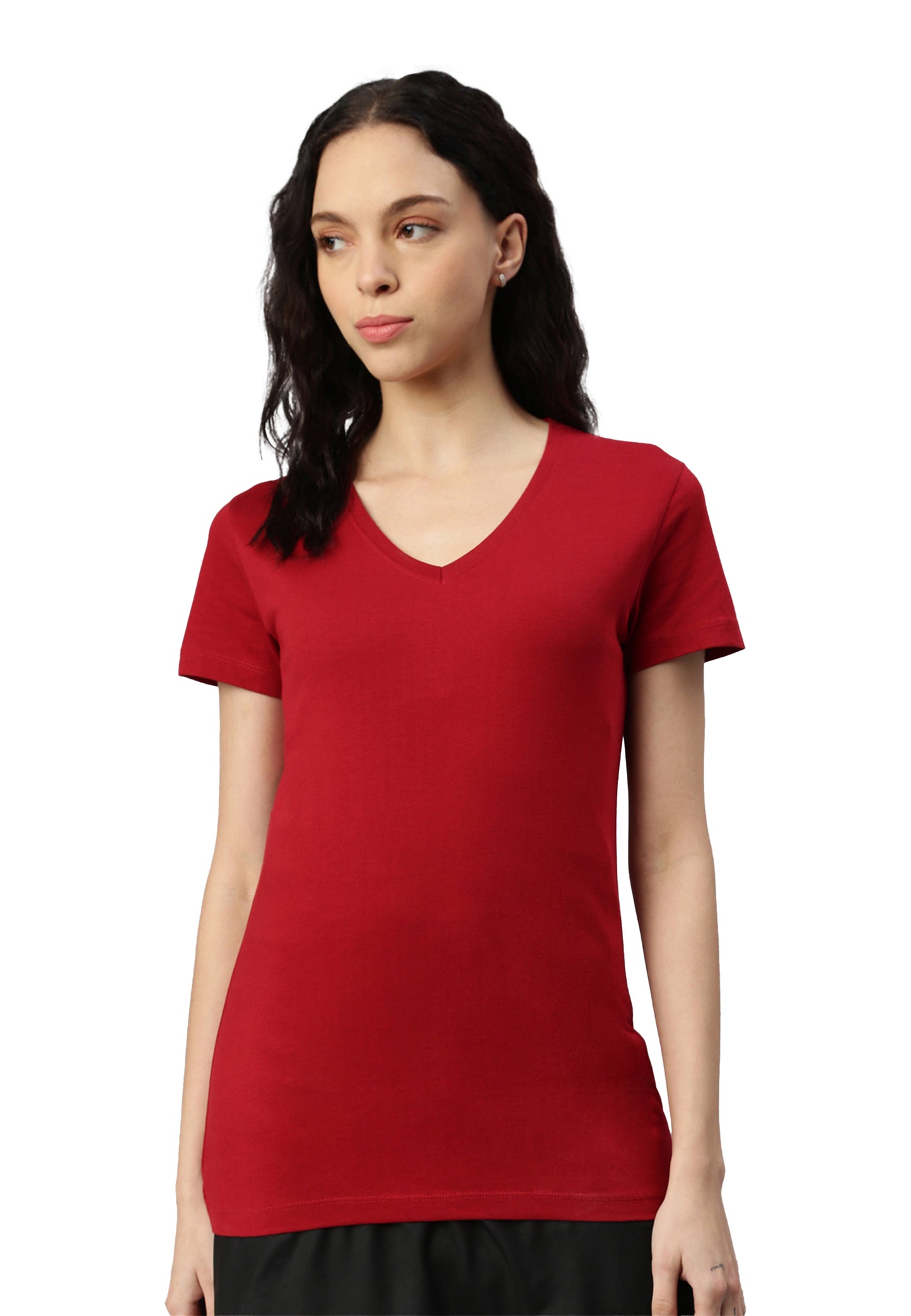 Switcher shirt Lady whale color/107 ketchup