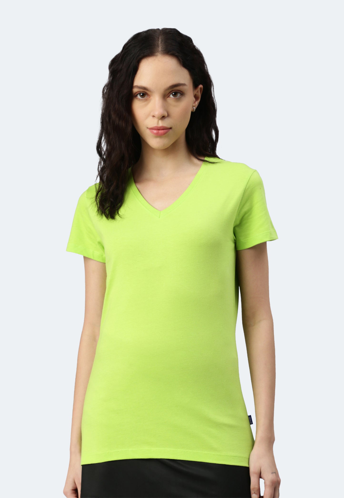 Switcher shirt Lady whale color/364 limette