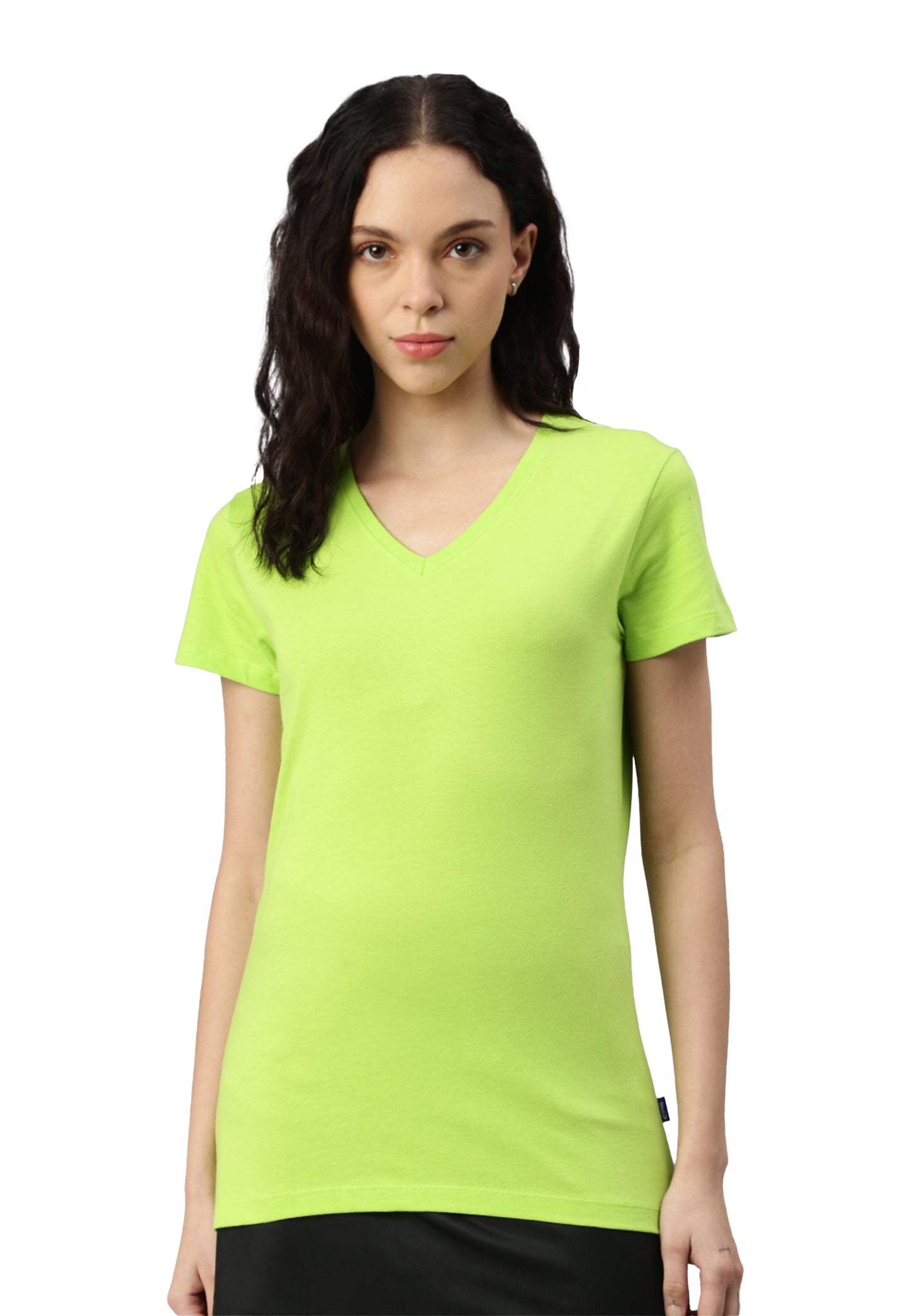 Switcher shirt Lady whale color/364 limette