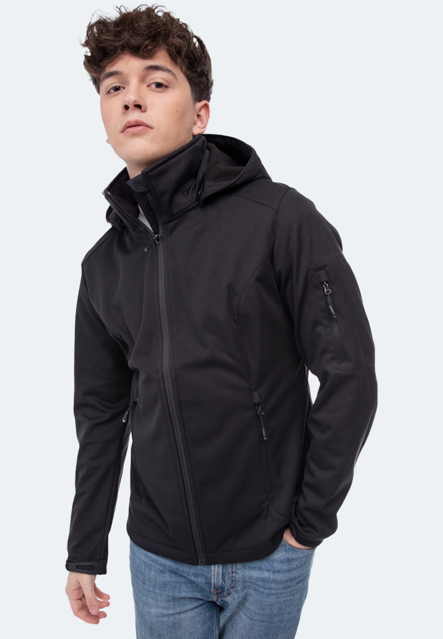 Switcher softshell riffelberg color/40 noir