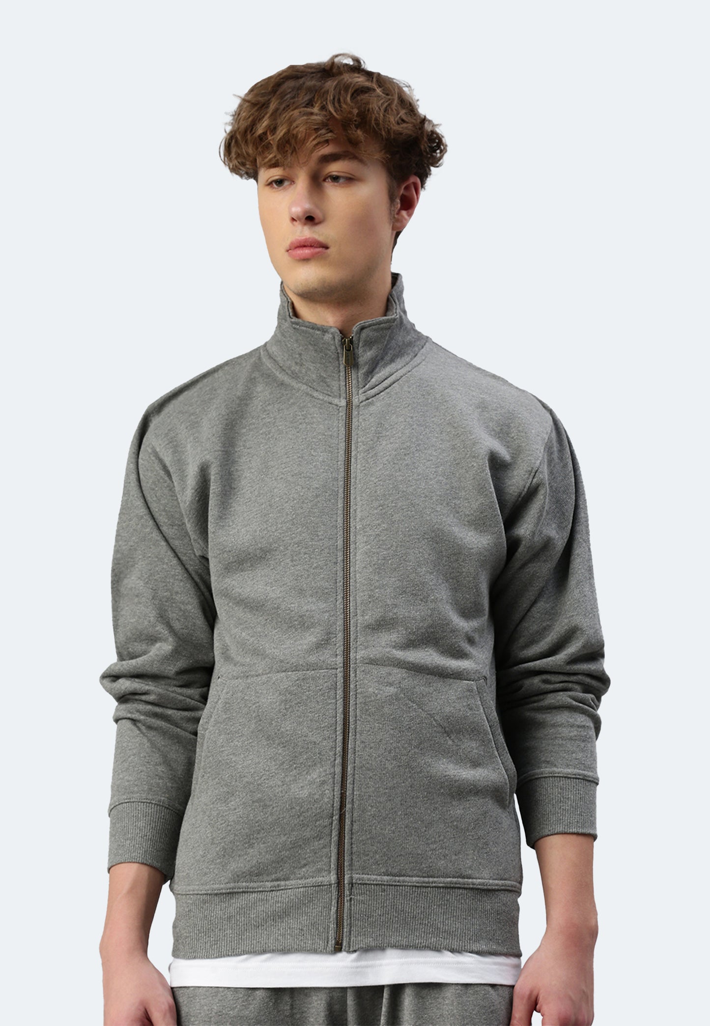 Switcher zip-hoodie men's miami color/672 ebony chine