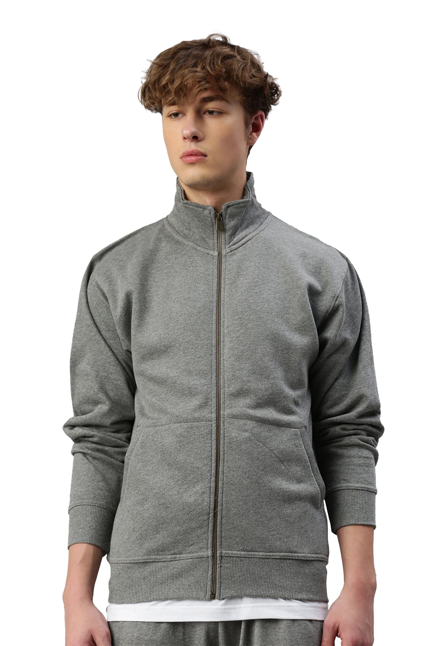 Switcher zip-hoodie men's miami color/672 ebony chine