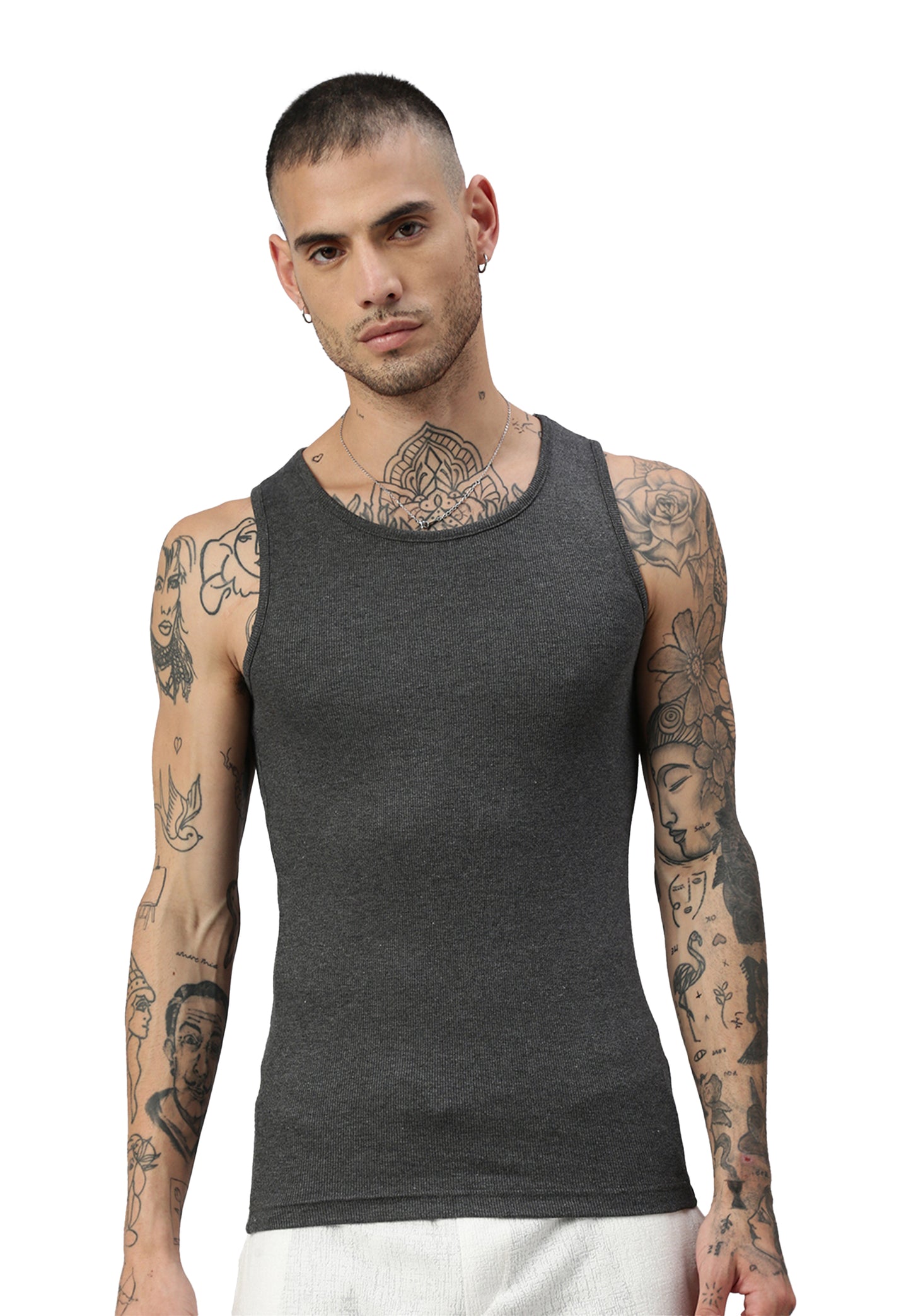 Switcher tank top silvester color/41 noir chine