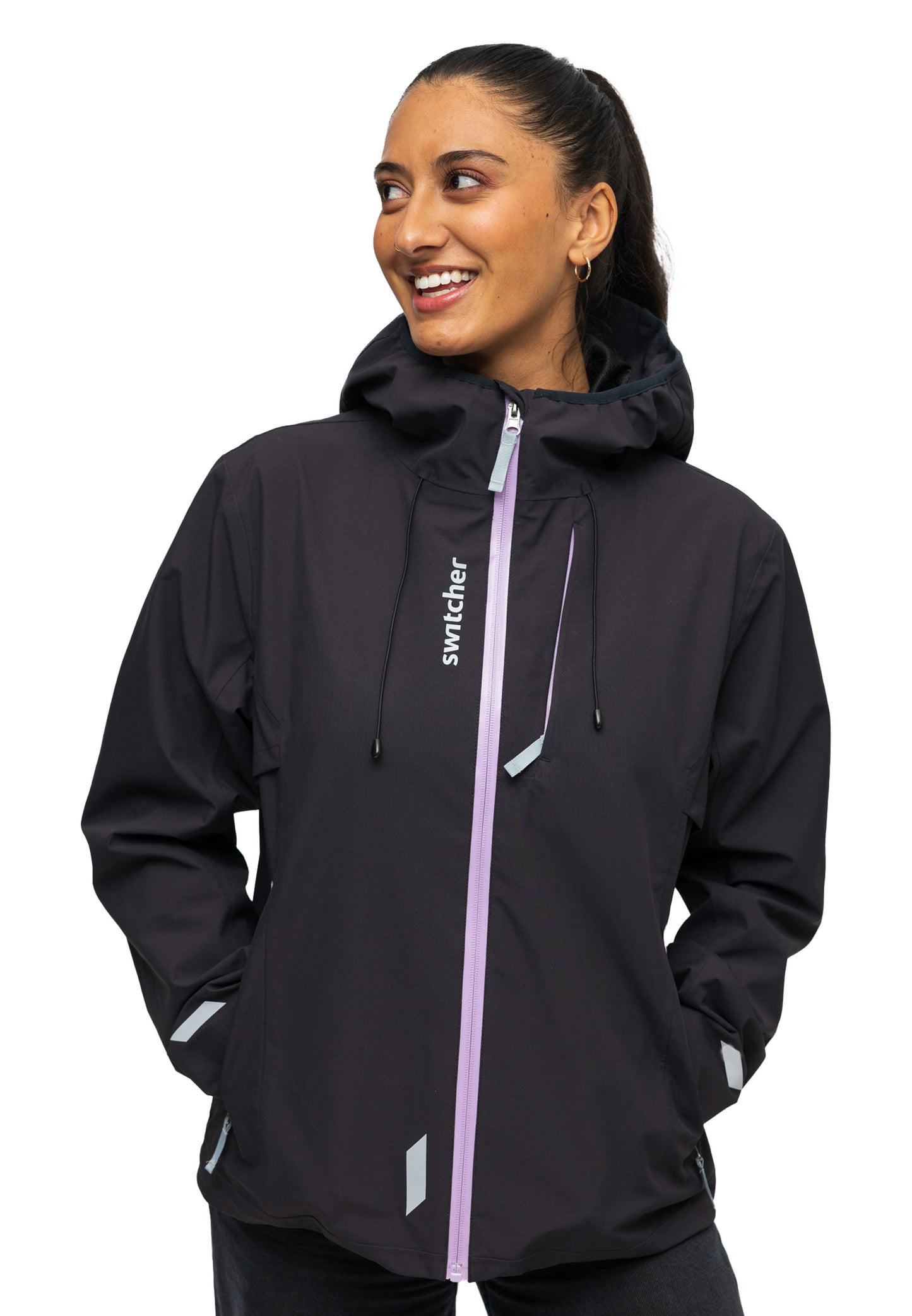 Switcher women hardshell jacket stockhorn color/40 noir
