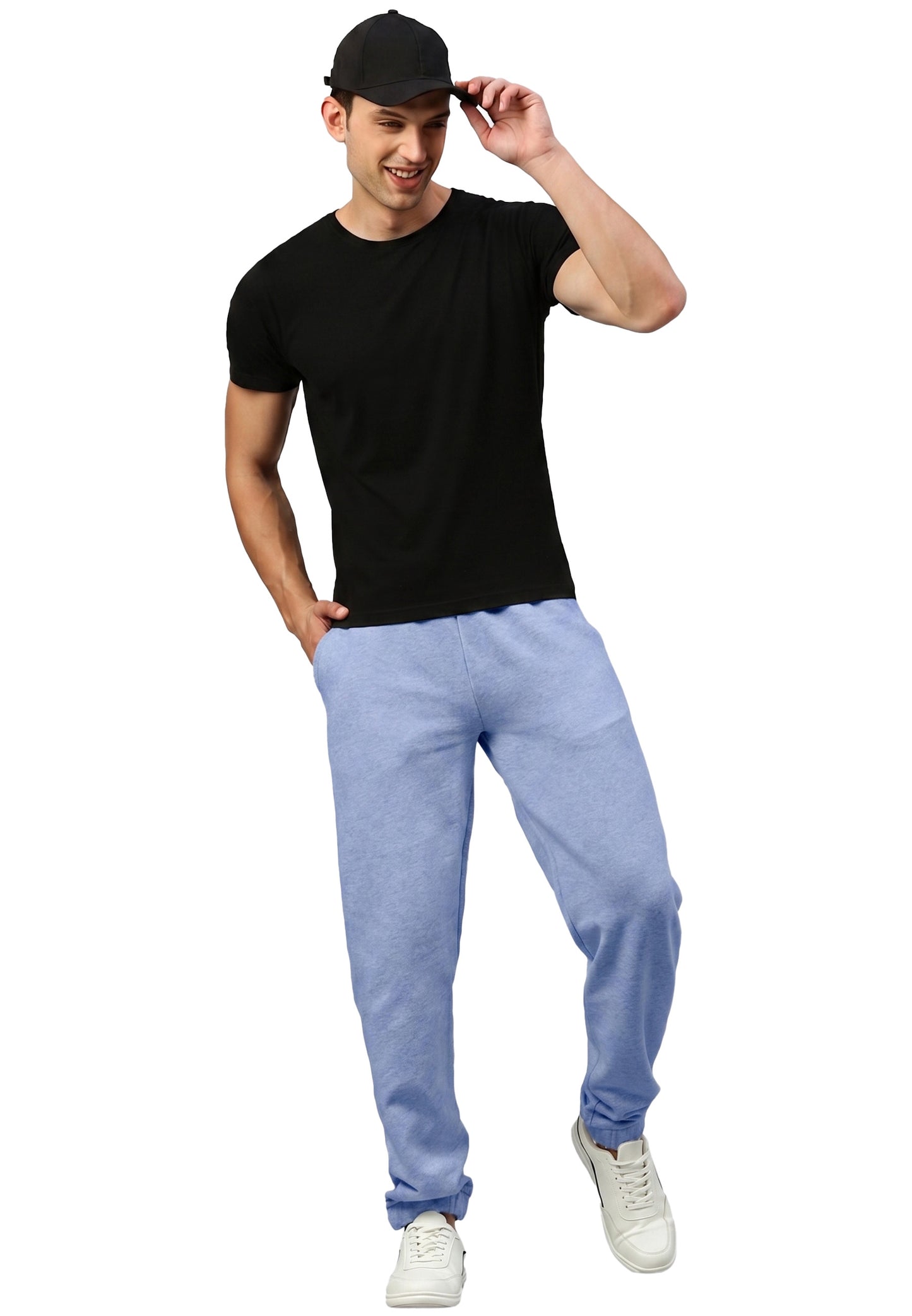 Pantalon de survêtement Switcher, couleur Jan / 285 bleu élémentaire