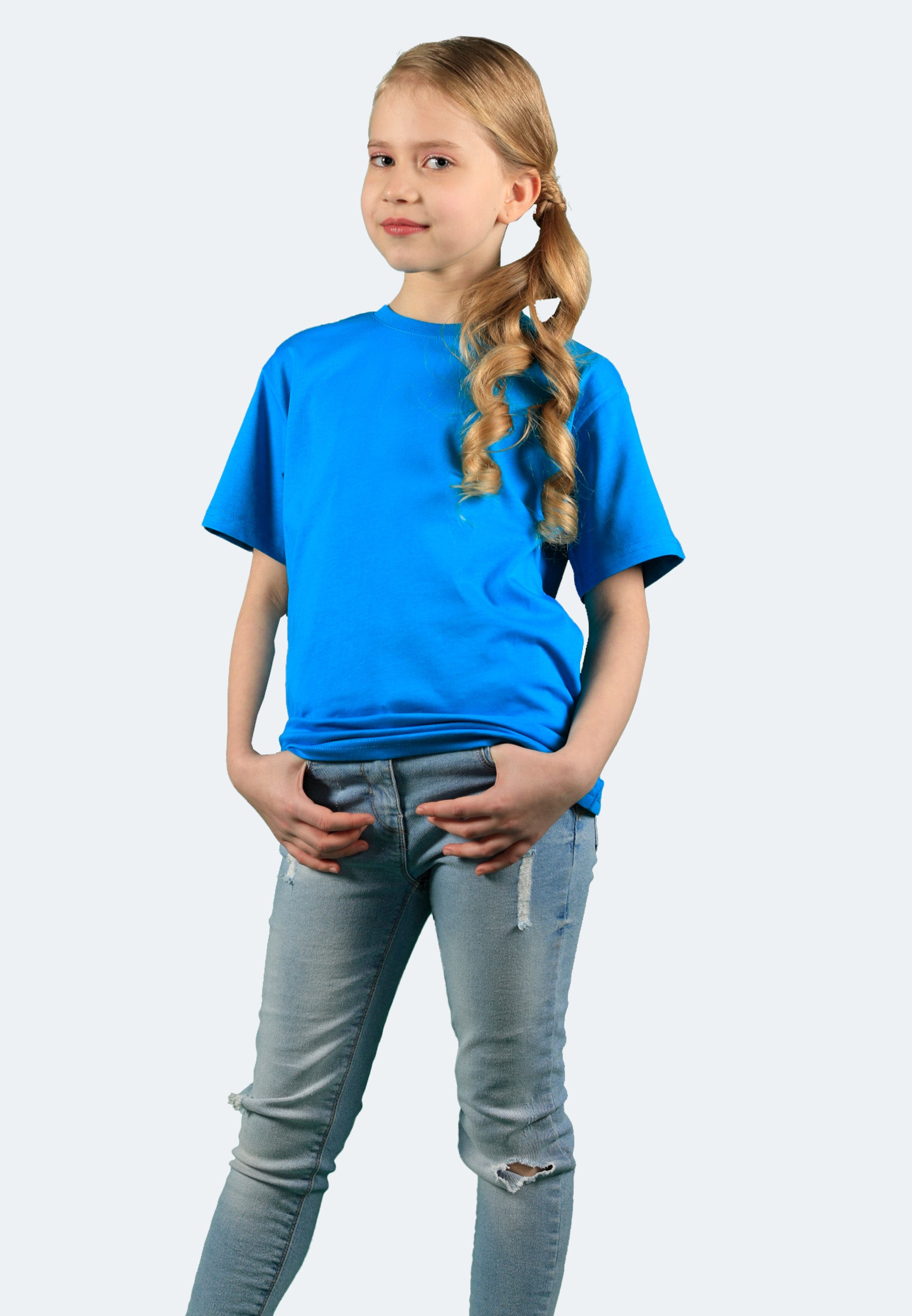 Switcher shirt kid's baolino color/288 blue bay