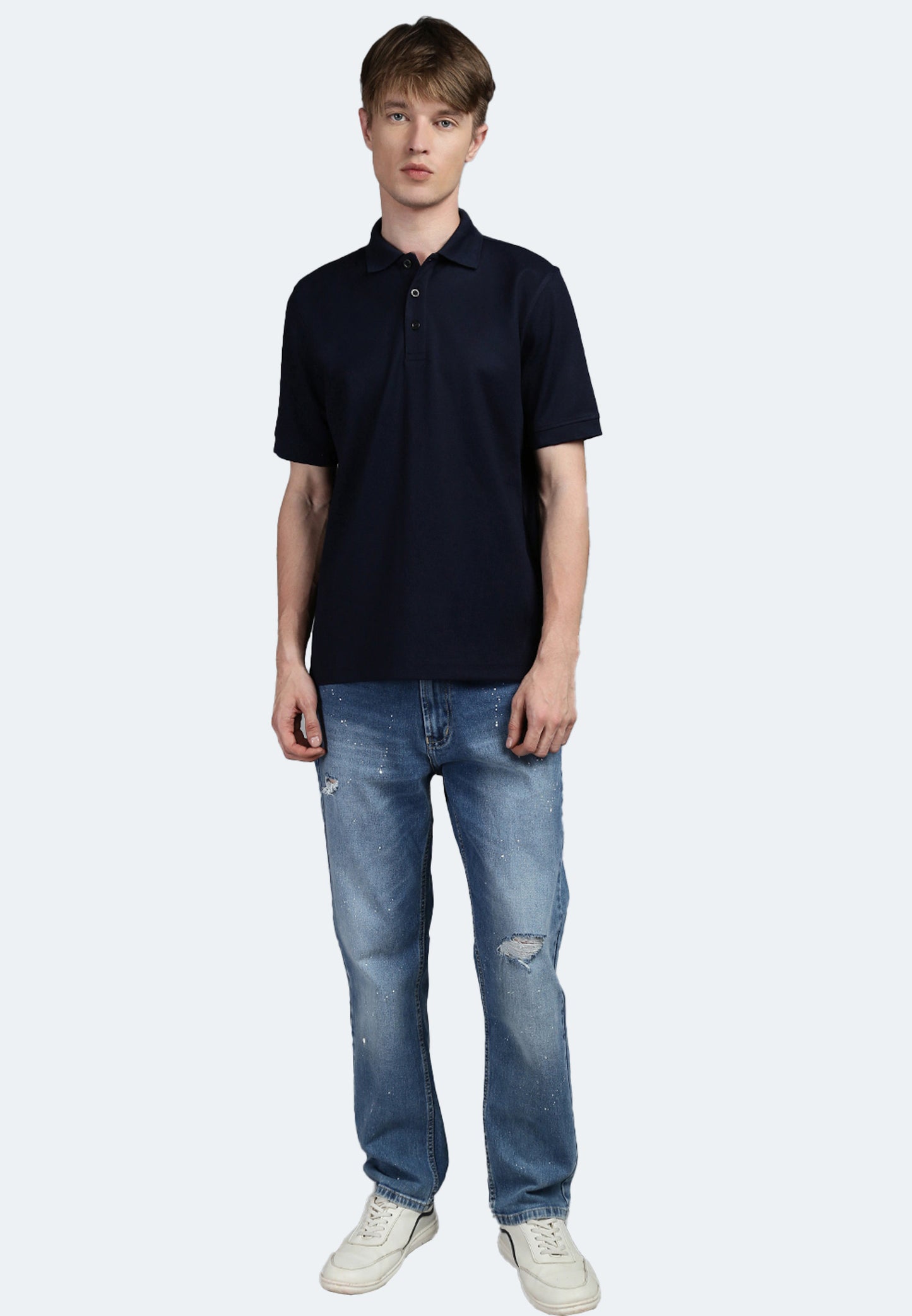 Switcher men's polo sammy color/20 marine