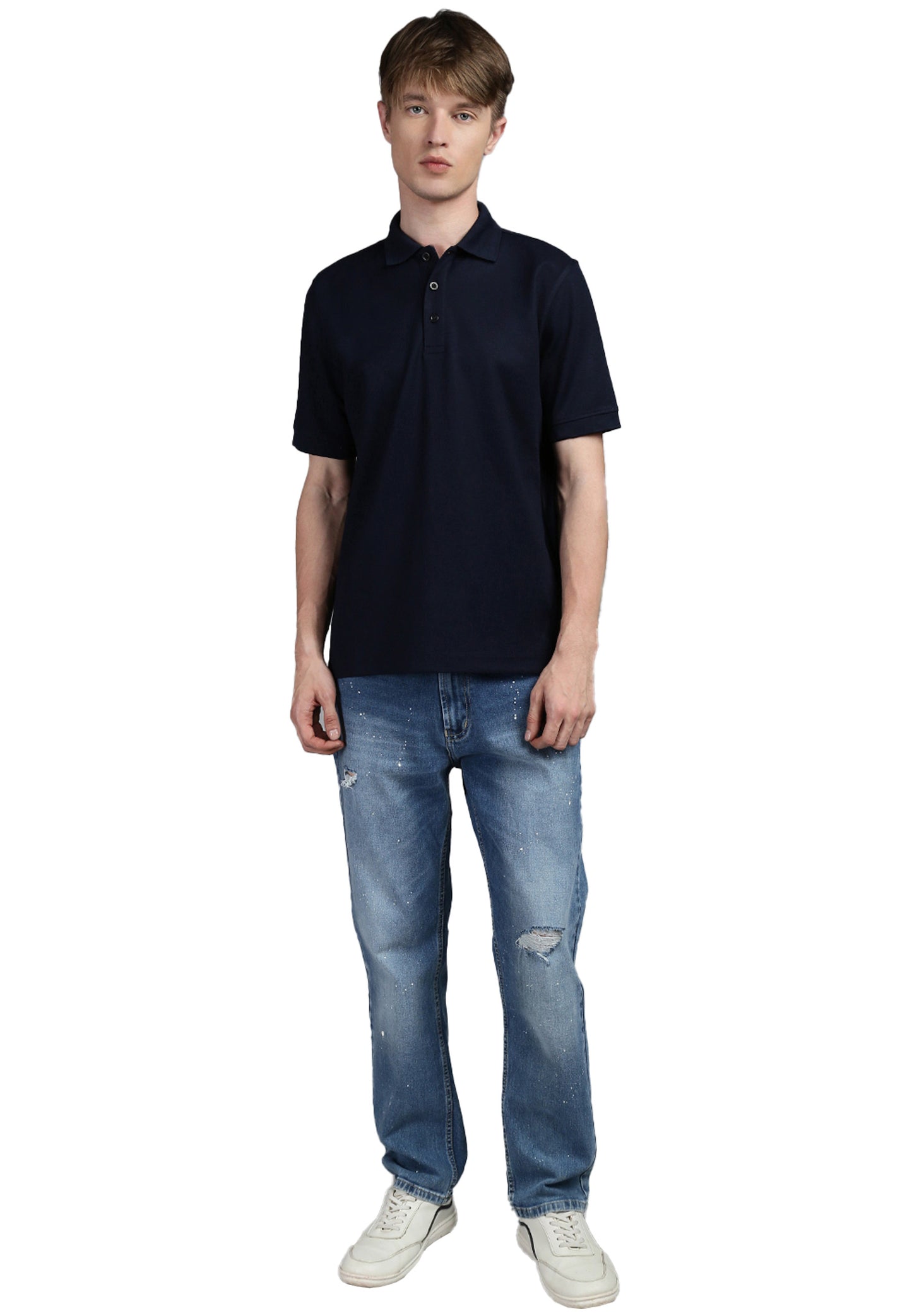 Switcher men's polo sammy color/20 marine