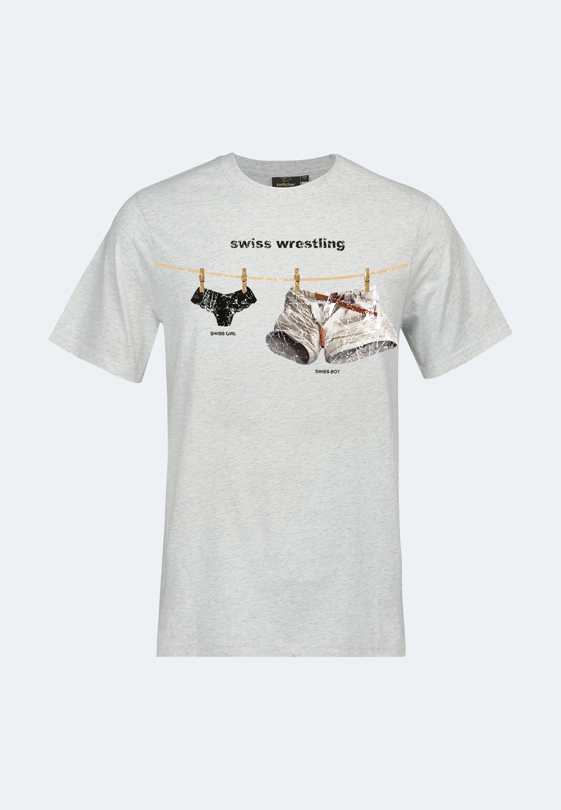 Switcher shirt Wrestling color/43 blanc chine